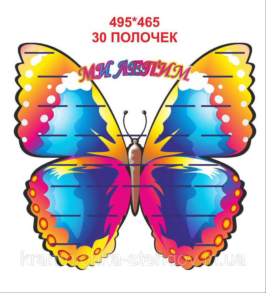 Стенд для дитячих поробок "Ми ліпимо"