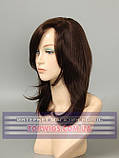 Перука - полусистема для літа Melissa Mono Original шоколадний колір, фото 2