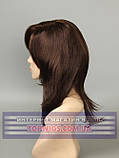 Перука - полусистема для літа Melissa Mono Original шоколадний колір, фото 3