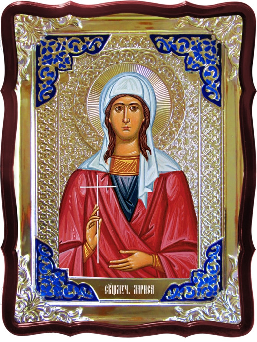Ікона в ризі - Свята мучениця Лариса Готфская у православному інтернет магазині