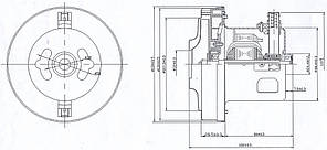 Двигун для пилососа Electrolux AEG YDC01-5NA 2200W, фото 4