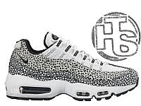 Женские кроссовки Nike Air Max 95 Premium Black Safari 807443-100