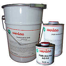 Лак Контрацид Д3010Р Герлак - поліакриловий 2К для паркету, глянцевий (комплект 31,5 л), Німеччина