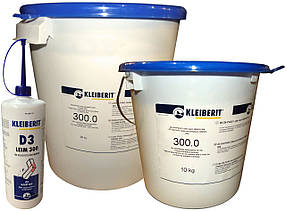 Клей Клейберит 300.0 столярний ПВА-клей D3/D4 для дерева (1 кг), Німеччина, фото 2