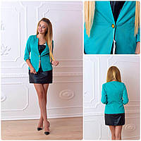 Жакет жіночий, модель 17, темна м'ята