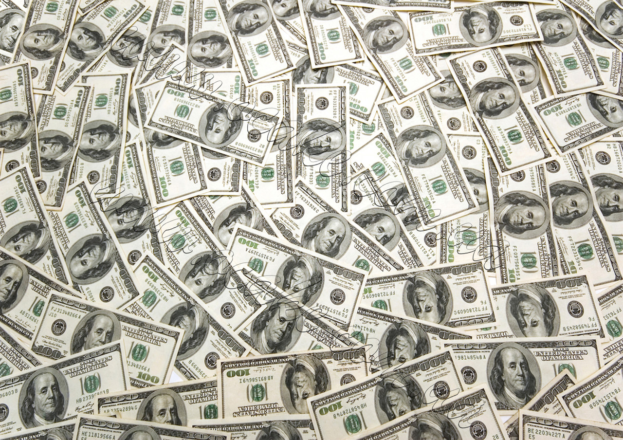 Купить Вафельная картинка доллары, цена 45 грн — Prom.ua (ID#564071089)