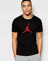 Футболка чорна  ⁇  Jordan logo top