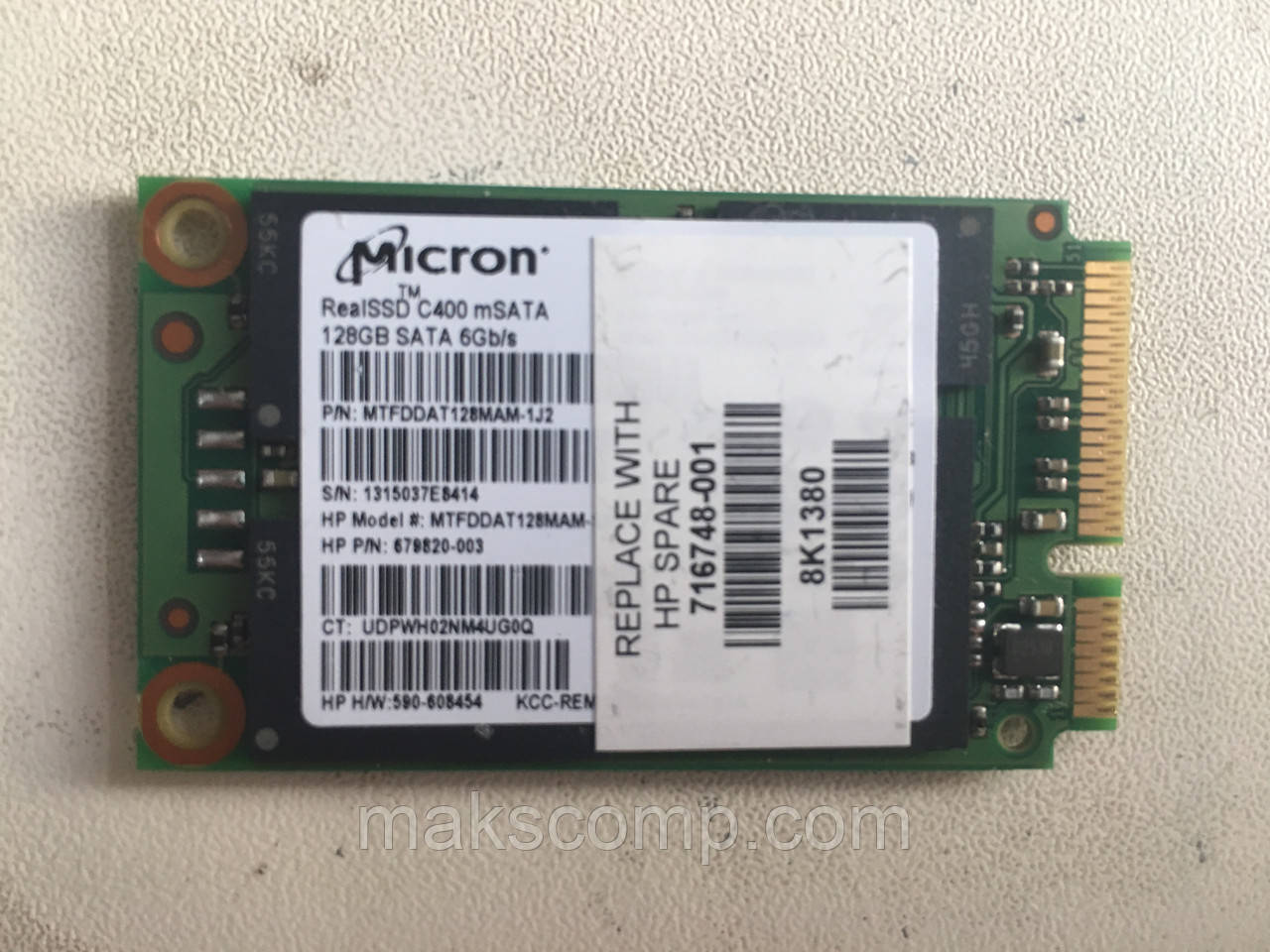 SSD Micron C400 128GB msata SATAIII