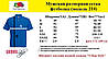 Чоловіча спортивна футболка поло темно синя 038-АЗ, фото 3