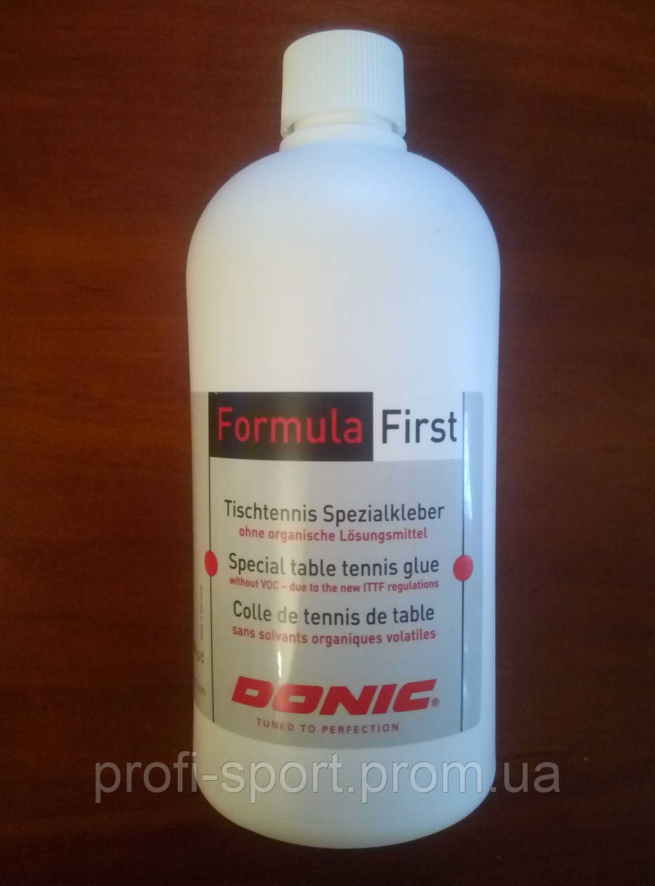 DONIC Formula First 30 мл водний клей на водній основі для настільного тенісу VOC Free - фото 4 - id-p564123098