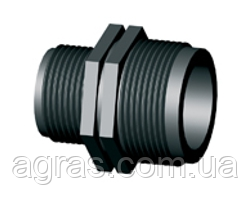 Перехідник редукційний пластиковий 2x1" Irritec 