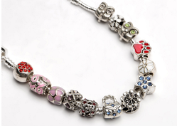 Бусини для рукоділля та браслетів Пандора 20 шт 8.5 мм-12 мм