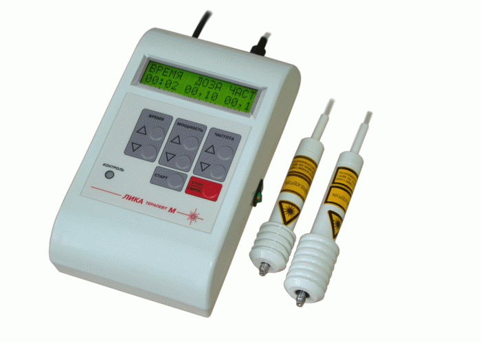 Апарат лазерний терапевтичний "Ліка-терапевт М" (електронний блок без насадок)