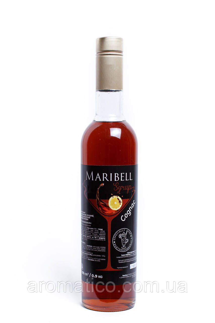 Сироп ТМ Maribell Коньяк 0,7л