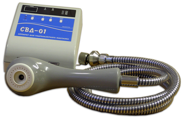 Апарат для вакуумного гідролазерного масажу СВД-01 (з одною лійкою)