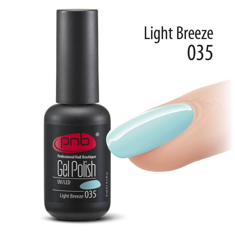 Гель-лак PNB 035 Light Breeze, 8 мл