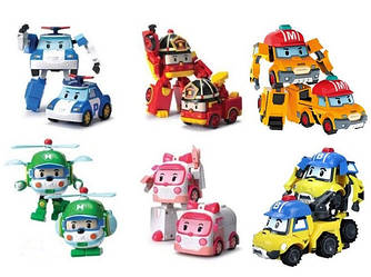 Robocar Машинка-трансформер Робокар. Всі персонажі .