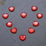 Декоративні серця — "Crystal Heart" — 100 шт. , фото 4