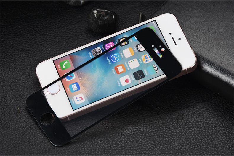 Full Cover захисне скло для Apple iPhone 5 / 5s / 5se - Black