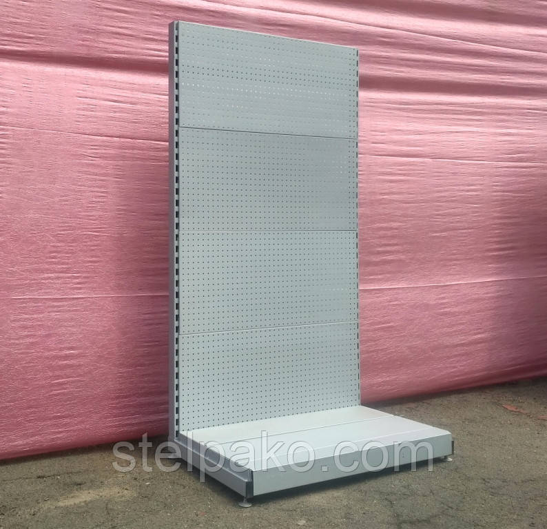 Торговий стелаж перфорований "ВІКО" 195х100 см., Б/у, фото 1