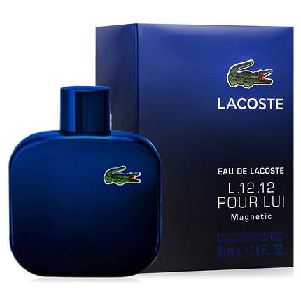 Lacoste Eau de Lacoste Pour Homme L.12.12. Magnetic туалетна вода 100 ml. (Лакост Еу Де Л.12.12 Магнетик), фото 2