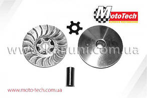 Варіатор передній на скутер 2т Yamaha CY-50 крильчатка+зірка+втулка (CH) Mototech