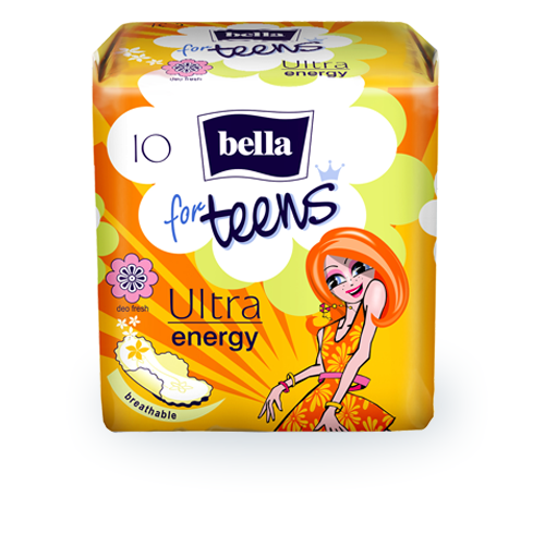 Прокладки Bella for Teens Ultra Energy 10 шт.