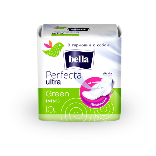 Прокладки Bella Perfecta Ultra Green 10 шт.
