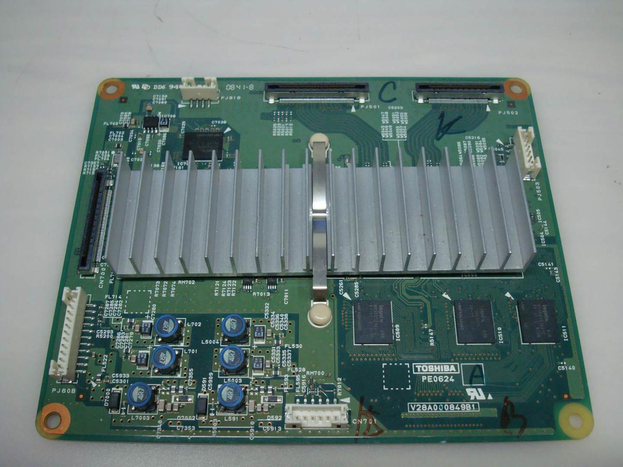 Запчастини до телевізора 46" TOSHIBA 46XV555D V28A00092101, V28A00084501, SSI460_22B01