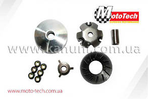Варіатор передній на скутер 4т GY6/QMI/QMB 50-100cc/Dio AF-27/28/34/35 Mototech