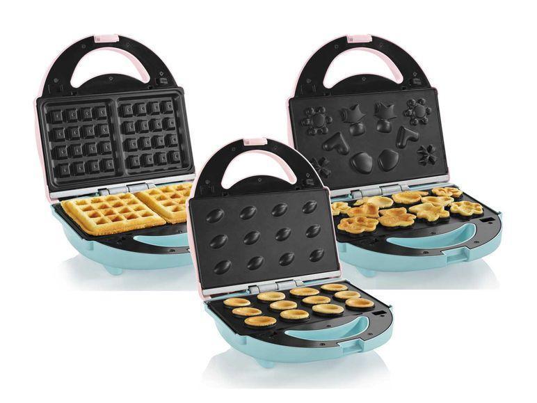 Вафельниця - горішниця - печіннячка SilverCrest SWEW 750 A2 pink