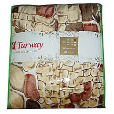 Махрове простирадло Turway Home Collection 160*220, фото 3