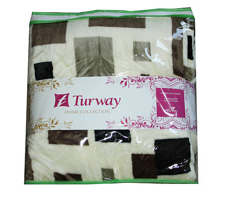 Махрове простирадло Turway Home Collection 160*220, фото 1
