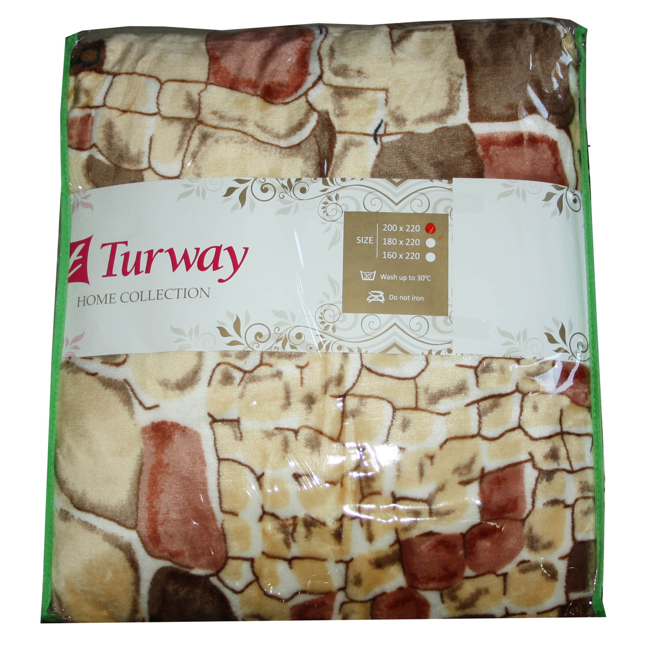 Махровая простыня Turway Home Collection 200*220