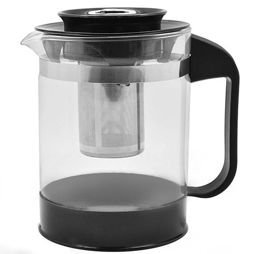

Чайник заварочный (заварник) для чая стеклянный 1000мл Stenson (6211-S), Прозрачный