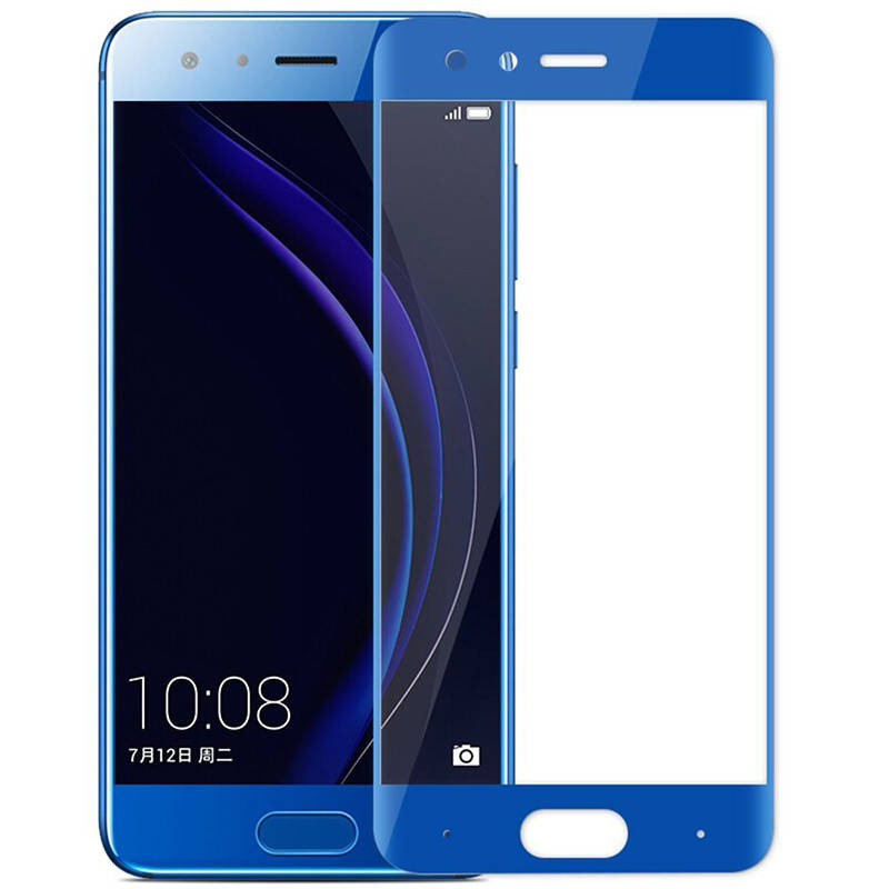

Защитное стекло Full screen PowerPlant для Huawei Honor 9 Blue, Синий