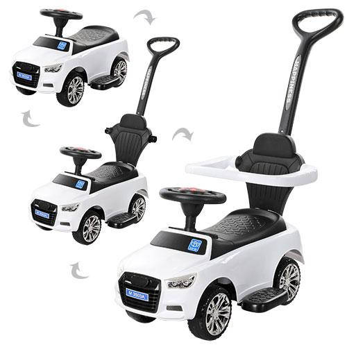 

Каталка-толокар «Audi» M 3503A-1 White (музыка, свет, родительская ручка)