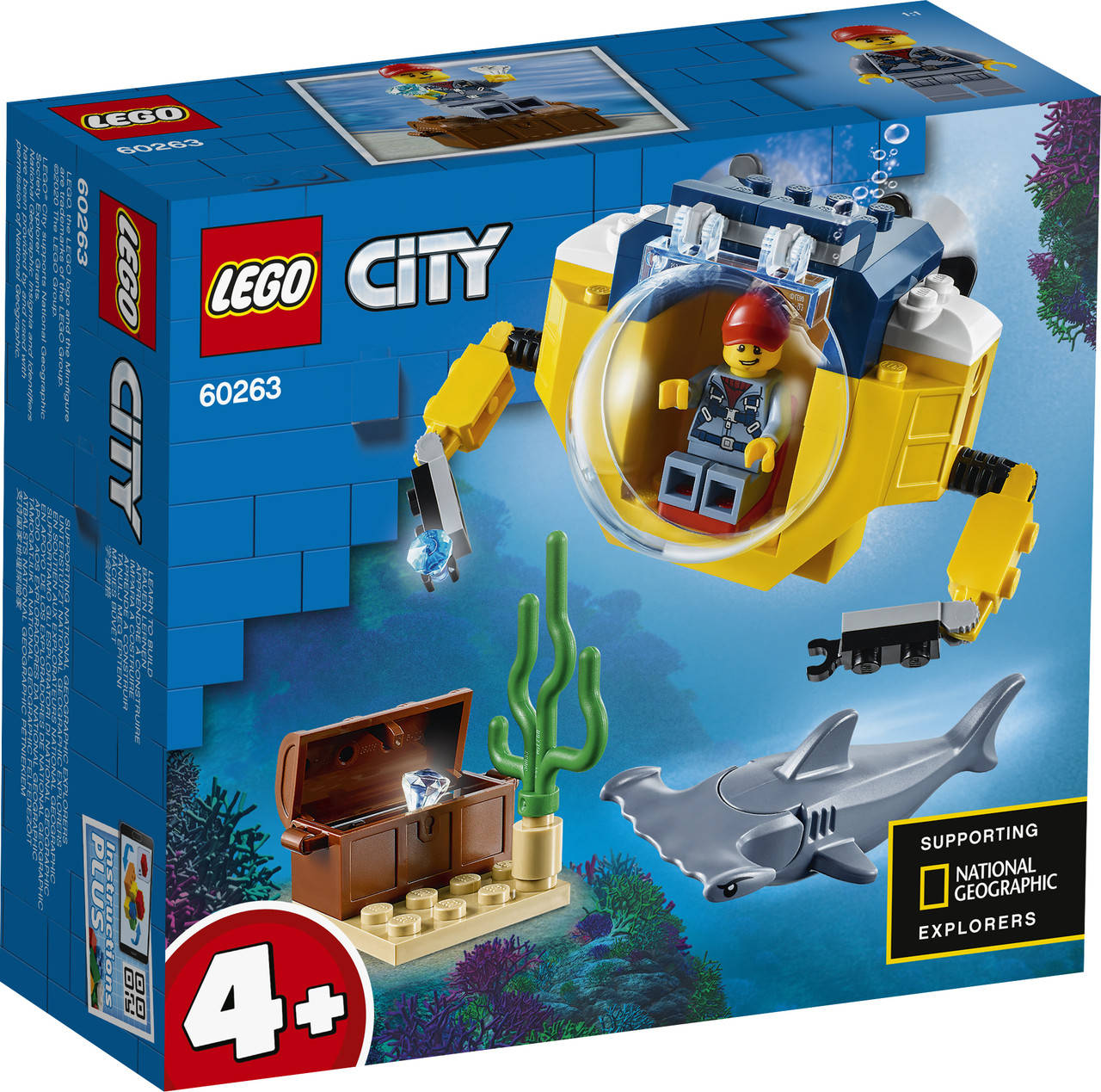 

LEGO ЛЕГО City Океан: мини-подлодка 60263