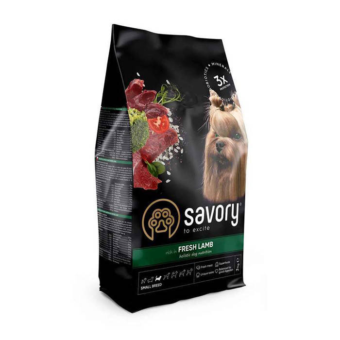 

Savory Small Breeds rich in Fresh Lamb 1 кг