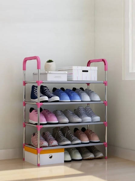 

Полка для обуви Shoe rack (4 полки, 12 пар) WM-65 (20)