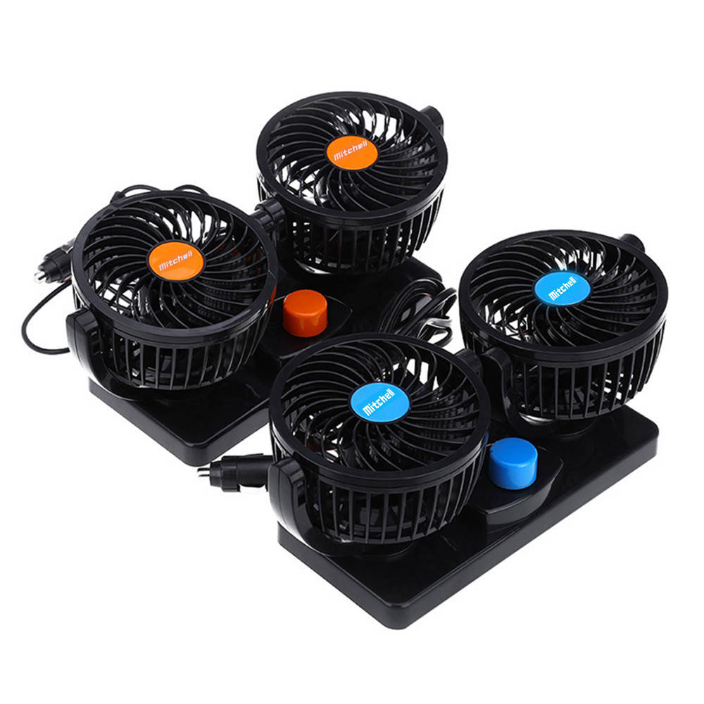 

Автомобильный вентилятор 24V двойной 108 мм Mitchell HX-303