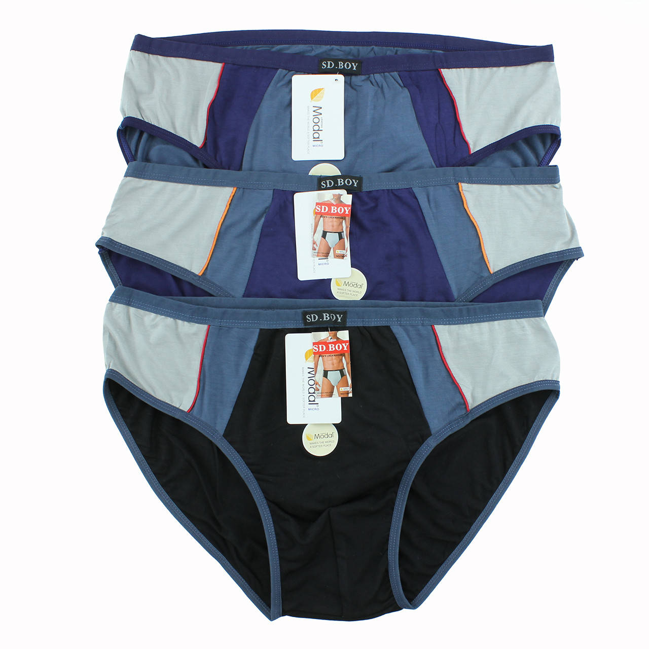 

Мужские трусы из модала SD BOY, набор из 3 шт. 2XL, Синий