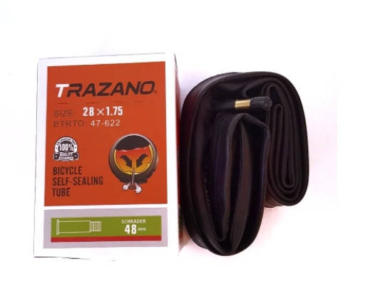 

Камера TRAZANO 28"х1,75, самоклеющаяся (штуцер 48мм)