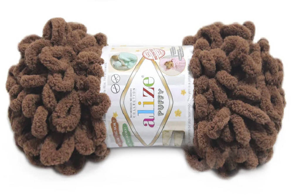 

Alize Puffy, Мокко №321, Коричневый