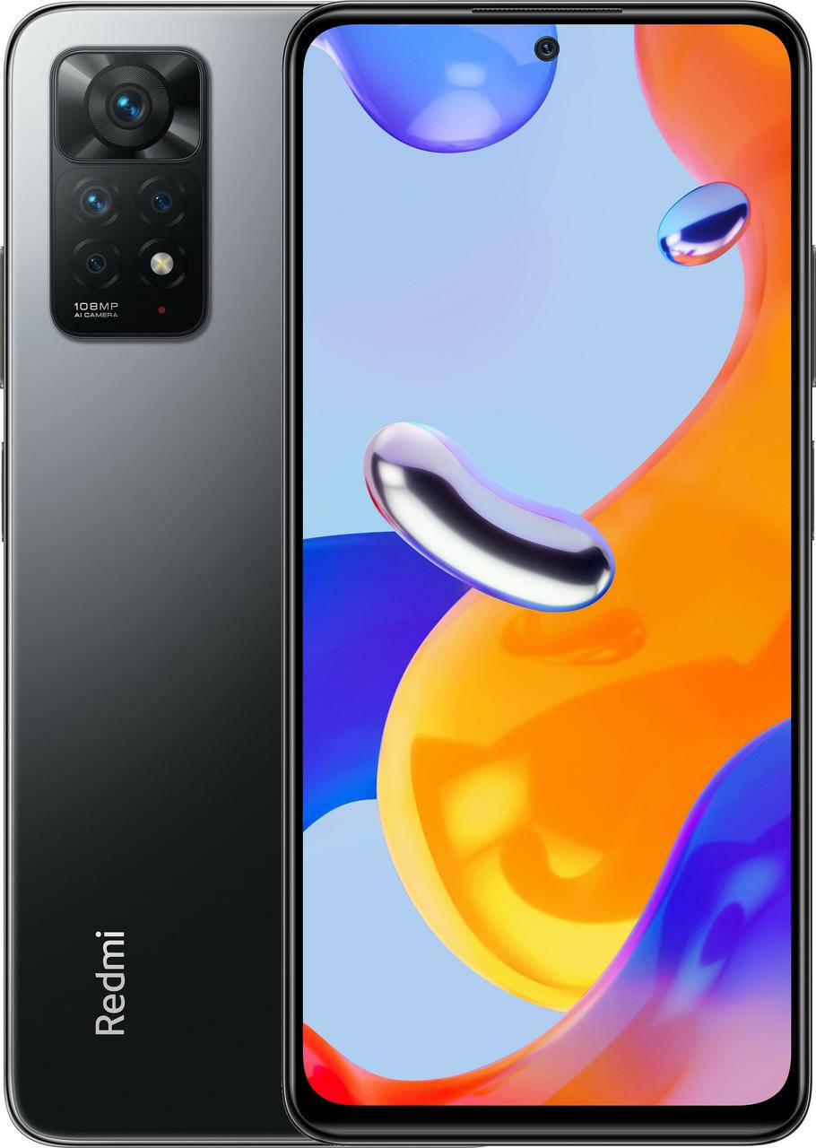 

Смартфон Xiaomi Redmi Note 11 Pro 8/128GB Graphite Gray (Global, EU), Серый