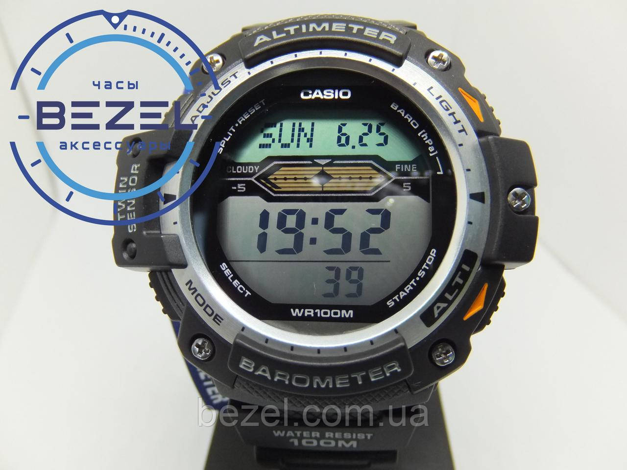 Мужские часы Casio SGW-300H-1AVER касио водонепроницаемые японские кварцевые - фото 3 - id-p527982799