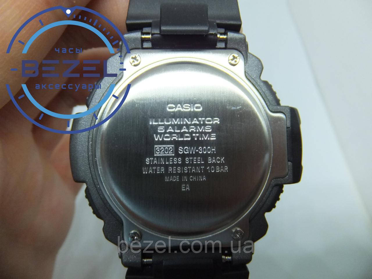 Мужские часы Casio SGW-300H-1AVER касио водонепроницаемые японские кварцевые - фото 9 - id-p527982799