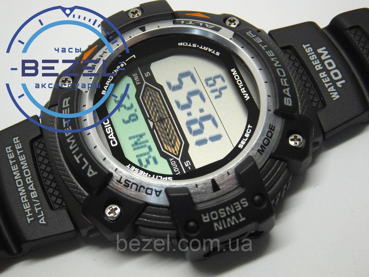 Мужские часы Casio SGW-300H-1AVER касио водонепроницаемые японские кварцевые - фото 2 - id-p527982799