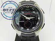 Чоловічий годинник Casio AQ-160W-1BVEF Касіо водонепроникні японські годинники, фото 4