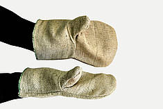 Рукавиці антивібраційні брезент+брезент